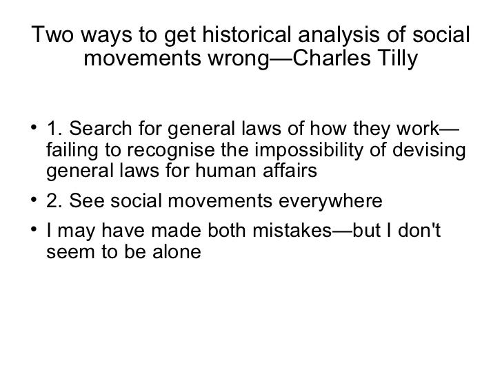 Learning from social movements Learning from social movements