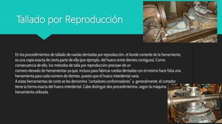 Tallado por Reproducción
 