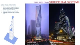 TALL BUILDING STRUCTURAL SYSTEMS
 