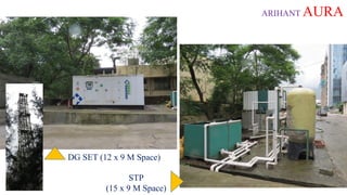 ARIHANT AURA
STP
(15 x 9 M Space)
DG SET (12 x 9 M Space)
 