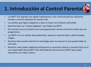 Taller de control parental | PDF