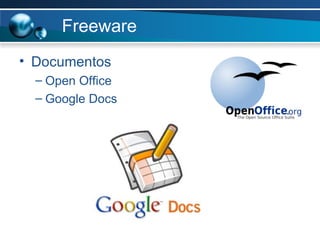Freeware Documentos Open Office Google Docs 