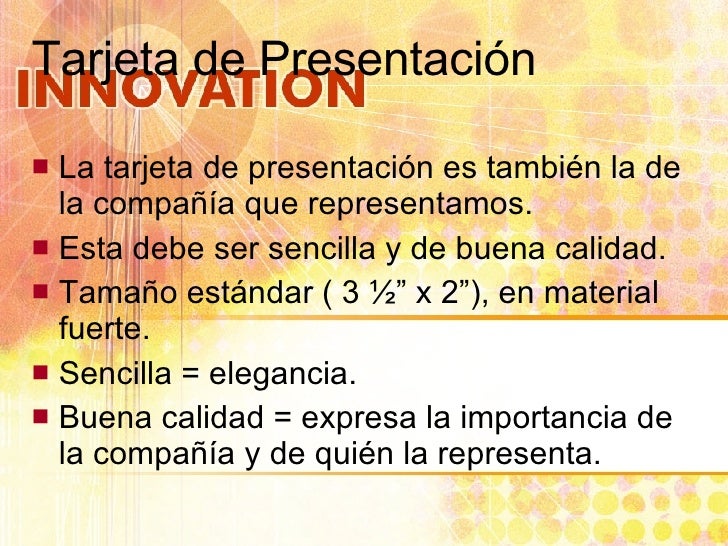 Taller Carta De Presentacion Y Tarjeta De Presentacion