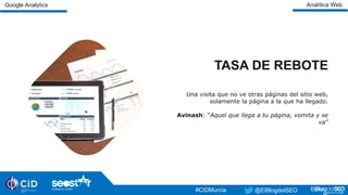 Taller de Analítica Web - Congreso CID-Murcia Slide 17