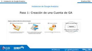 Taller de Analítica Web - Congreso CID-Murcia Slide 26
