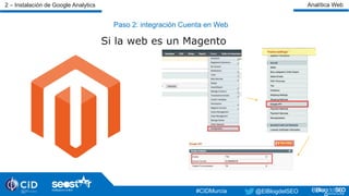 Taller de Analítica Web - Congreso CID-Murcia Slide 34
