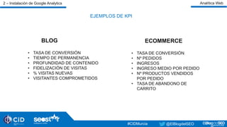 Taller de Analítica Web - Congreso CID-Murcia Slide 47