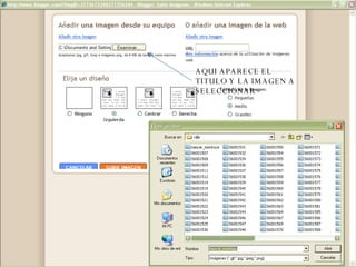 AQUI APARECE EL TITULO Y LA IMAGEN A SELECCIONAR