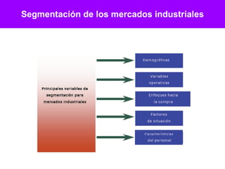 Segmentación de los mercados industriales 