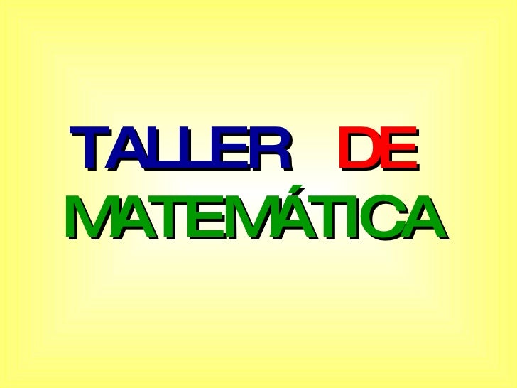 y for phonetic de Taller Matemática