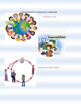 SOCIEDAD Y CULTURA
DEARROLLO DE LA ESCALA HUMANA
 