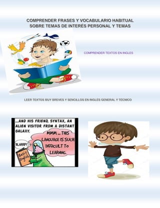 COMPRENDER TEXTOS EN INGLES
 