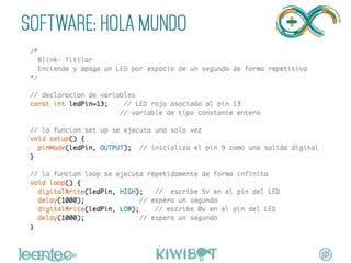 SOFTWARE: HOLA MUNDO
 
