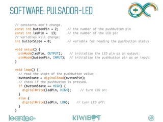 SOFTWARE: PULSADOR-LED
 