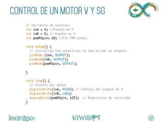 CONTROL DE UN MOTOR V Y SG
"
	
  
 