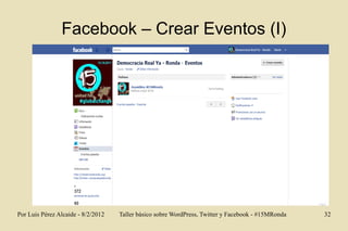Facebook – Crear Eventos (I)




Por Luis Pérez Alcaide - 8/2/2012   Taller básico sobre WordPress, Twitter y Facebook - #...