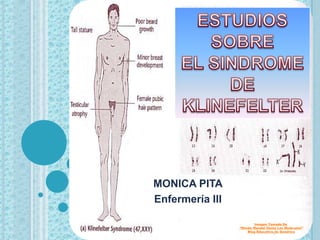 MONICA PITA
Enfermería III

                         Imagen Tomada De
                 “Desde Mendel Hasta Las Moléculas”
                     Blog Educativo de Genética
 