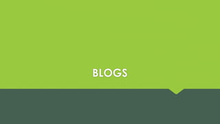 BLOGS
 