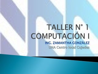 Taller1 323 20092