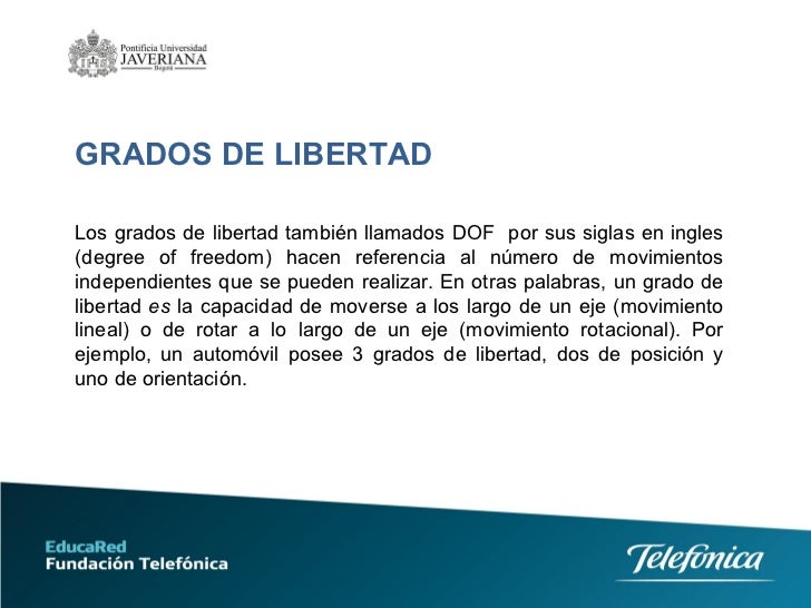 siguen los movimientos de la radio en colombia tipos de movimiento y grados de libertad siguen los movimientos de la radio en colombia tipos de movimiento y grados de libertad