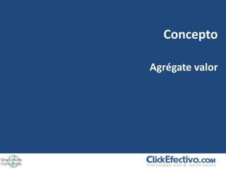 Concepto

Agrégate valor
 