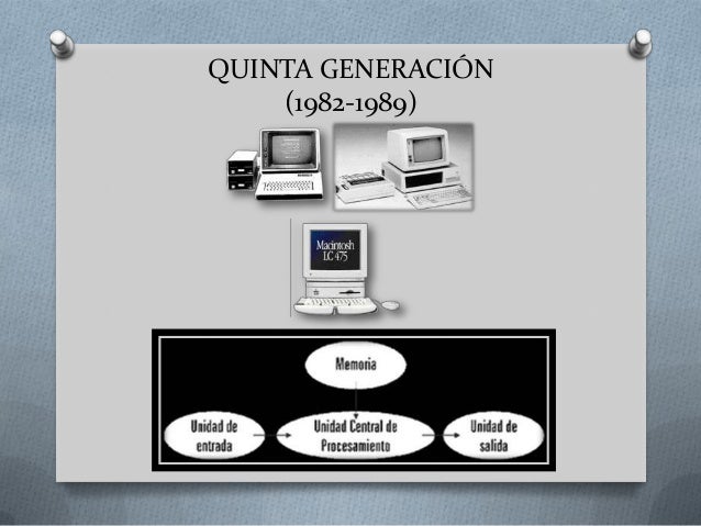 QUINTA GENERACIÓN    (1982-1989) 