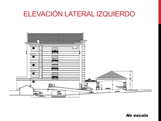 ELEVACIÓN LATERAL IZQUIERDO




                        No escala
 