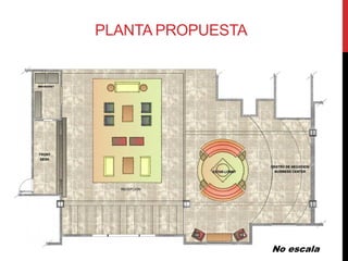 PLANTA PROPUESTA




                   No escala
 