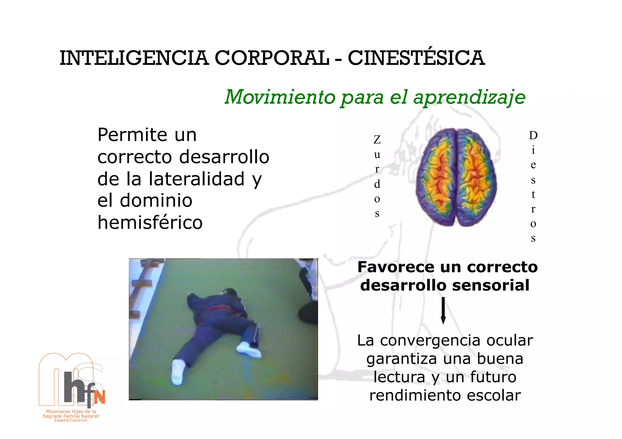 Taller 3 inteligencia corporal cinestésica | PDF
