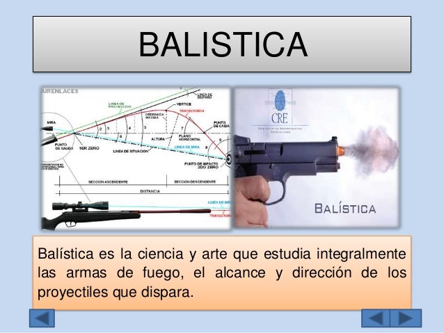 Balística Forenses