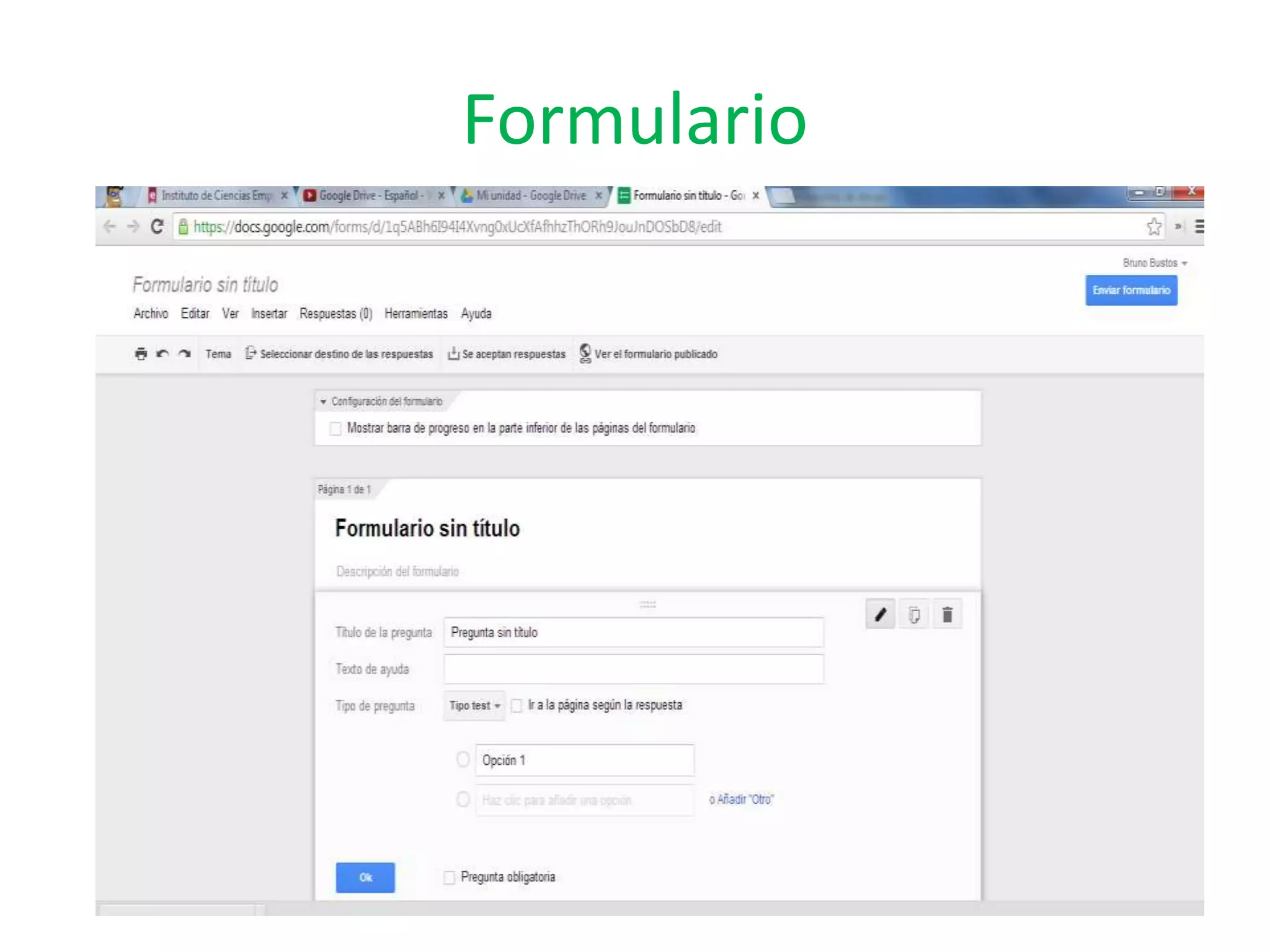 Formulario

 