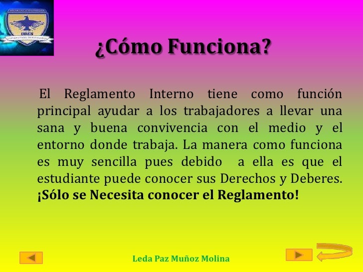 Reglamento Interno