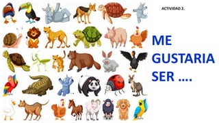 ACTIVIDAD 2.
ME
GUSTARIA
SER ….
 