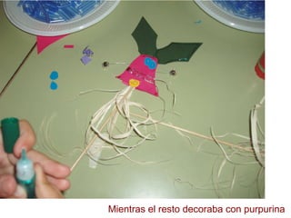Mientras el resto decoraba con purpurina 