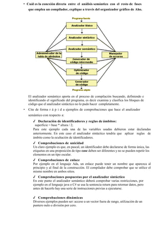 Taller análisis sintáctico | PDF