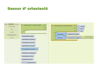 Sensor d’ orientació

 