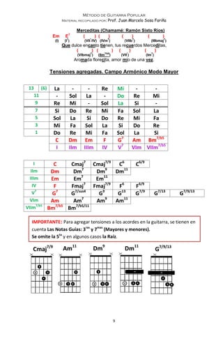 armonía para módulo 2