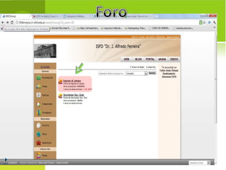 Taller aula virtual secciones