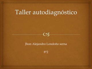 Jhon Alejandro Londoño serna
8°2
 