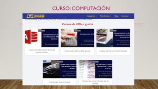 CURSO: COMPUTACIÓN
 
