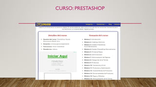 CURSO: PRESTASHOP
 