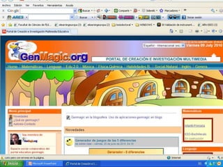 Portales y Software para producción multimedia