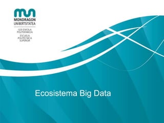 Big Data – Cambio de Paradigma
 