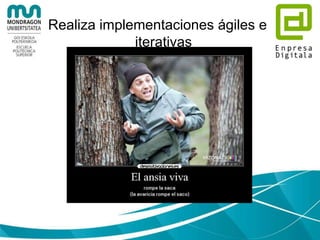 Une las piezas
• ¿Qué preguntas debo responder?
• ¿Cómo recojo los datos?
• ¿Cómo los almaceno?
• ¿Cómo los analizo?
• ¿Cómo muestro los resultados?
 