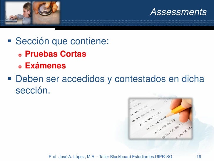 taller blackboard vista estudiantes bockbord vitt ~ taller blackboard vista estudiantes