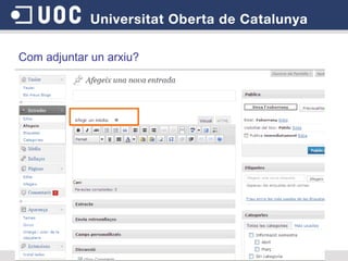 Com adjuntar un arxiu? 