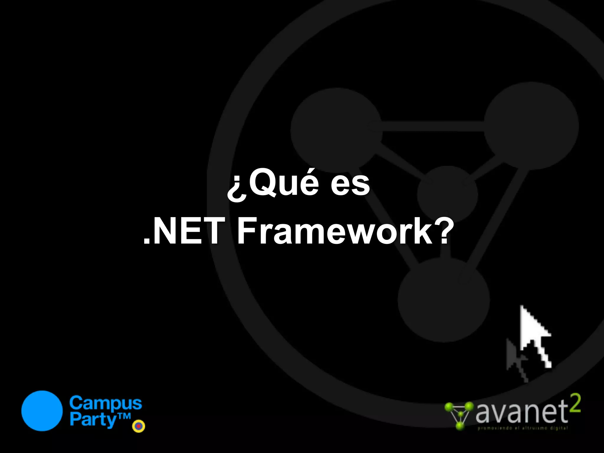 ¿Qué es .NET Framework?
