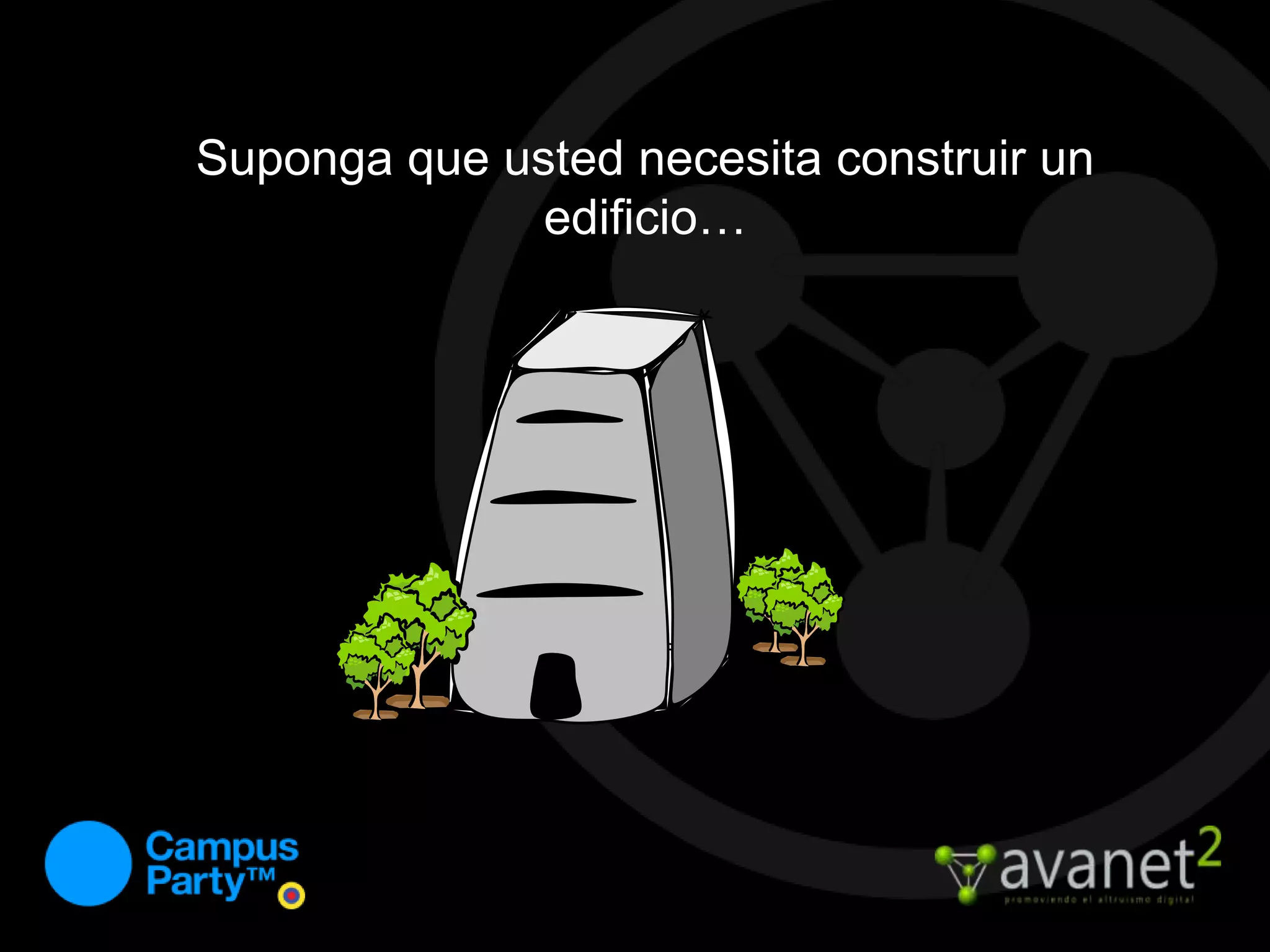 Suponga que usted necesita construir un edificio…