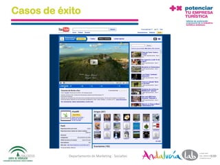 Casos de éxito




 01/06/2010   Departamento de Marketing - Socialtec   110
 