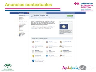 Anuncios contextuales




 01/06/2010   Departamento de Marketing - Socialtec   30
 